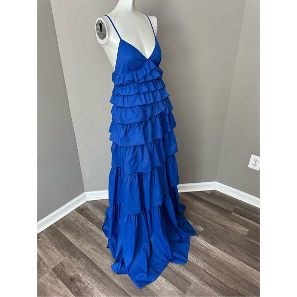 STAUD RYLIE DRESS LAPIS - Picture 11 of 12